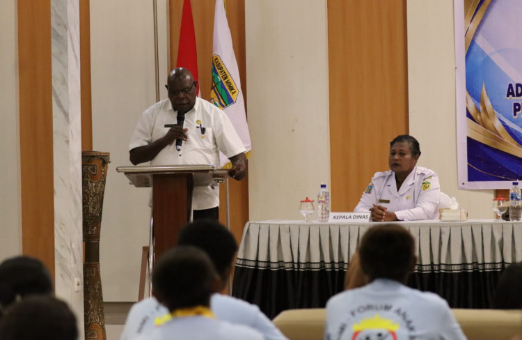 DP3AP2KB Mimika Gelar Advokasi dan Sosialisasi Pelaksanaan Kebijakan Pemenuhan Hak Anak