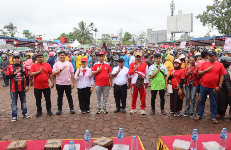 Sambut HUT ke-81 RI, Pemkab Mimika Gelar Gerakan Pangan Murah untuk Jaga Stabilitas Harga dan Daya Beli Masyarakat