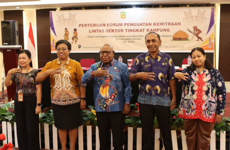 Pemkab Mimika Kuatkan Forum Kemitraan Pencegahan AIDS, TBC, dan Malaria
