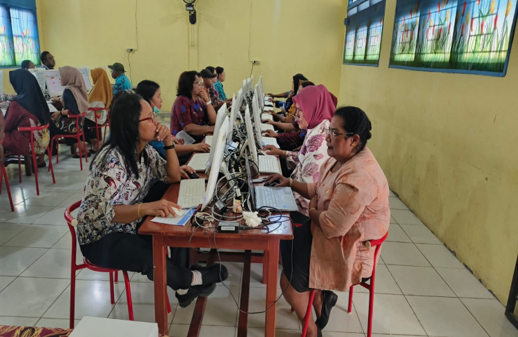 Kepala BKPSDA Mimika Ikuti Profiling ASN di SMP Negeri 2 pada Hari Kedua