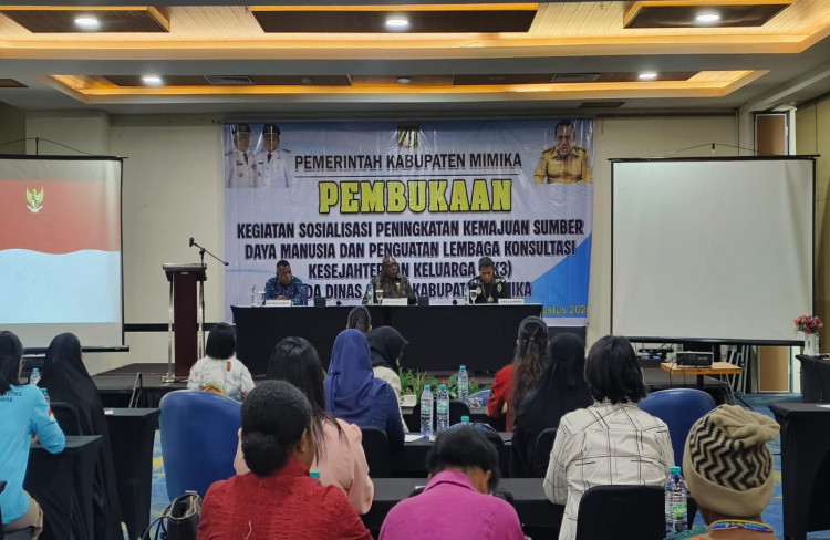 Pemkab Mimika Perkuat Kapasitas LK3, Tingkatkan Respons terhadap Persoalan Keluarga