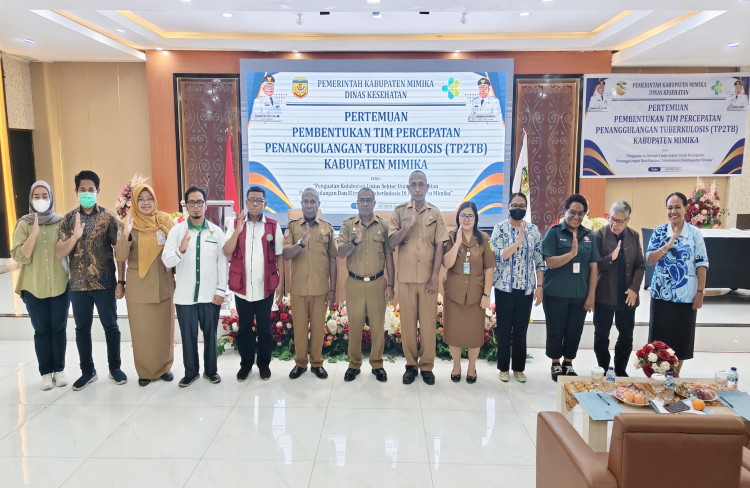 Pemkab Mimika Bentuk Tim Percepatan Penanggulangan Tuberkulosis, Perkuat Kolaborasi Lintas Sektor