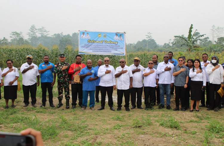 WAKIL GUBERNUR PAPUA TENGAH LAKUKAN KUNJUNGAN KERJA KE MIMIKA, TINJAU SEJUMLAH LOKASI STRATEGIS DAN RENCANA PEMBANGUNAN BLK KOPERASI UMKM