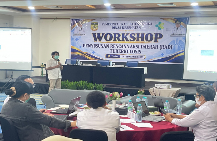 RAD Penanggulangan TBC Mimika Resmi Ditutup, Enam Pilar Jadi Kunci Percepatan Penanganan