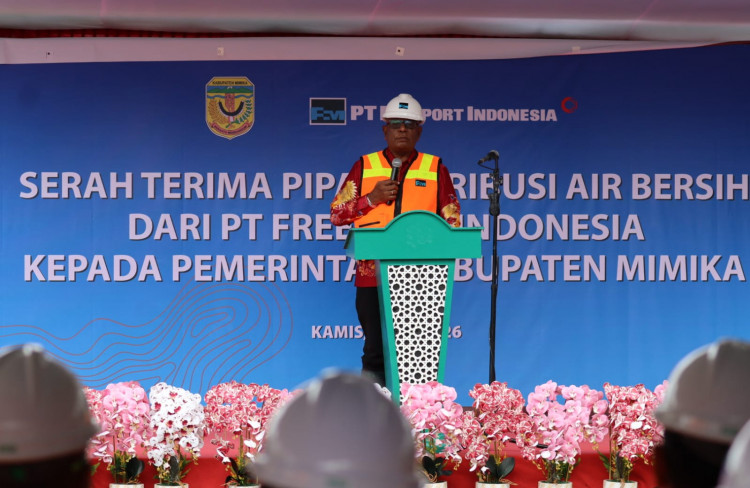 Pemkab Mimika Terima Hibah 1.700 Pipa Air Bersih dari PT Freeport Indonesia