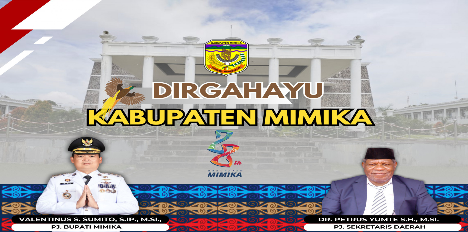 DISRGAHAYU KABUPATEN MIMIKA KE 28