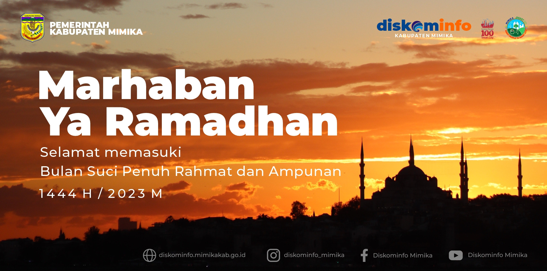 Selamat Memasuki Bulan Ramadhan 1444 H